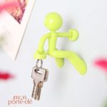 Porte-clé mural magnétique pour organiser clés