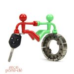 Bonhomme magnétique pour porte-clé mural