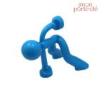 Porte-clé mural original en forme de bonhomme