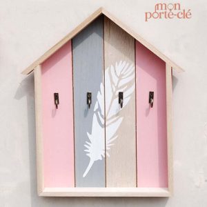 Porte-clé mural design moderne pour l'entrée