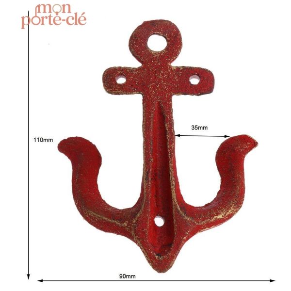 Élégant porte-clé mural pour amateurs de navigation
