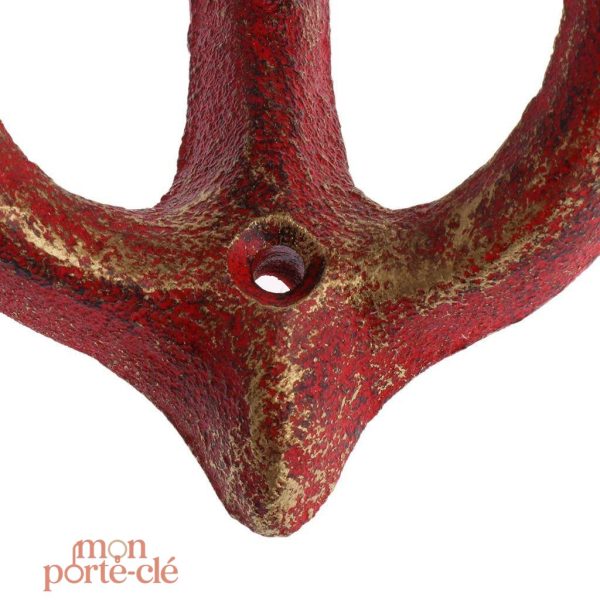 Porte-Clé mural avec motif d'ancre pour entrée