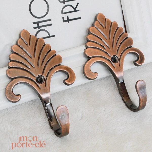 Porte-Clé Mural Chic en Matériaux Métalliques