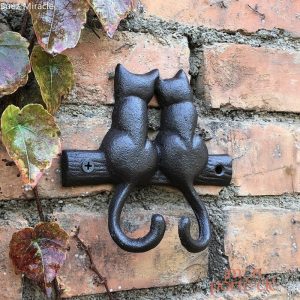 Porte-clé mural original pour les amoureux des chats