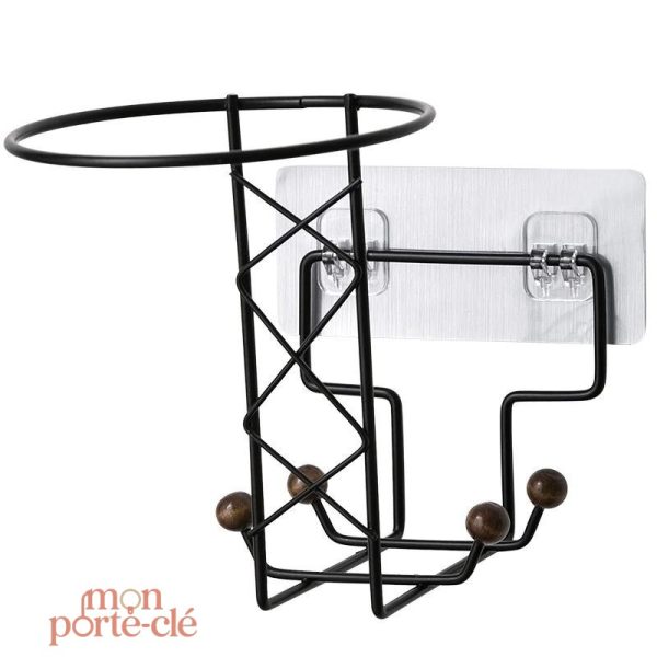 Porte-clé mural esthétique et fonctionnel