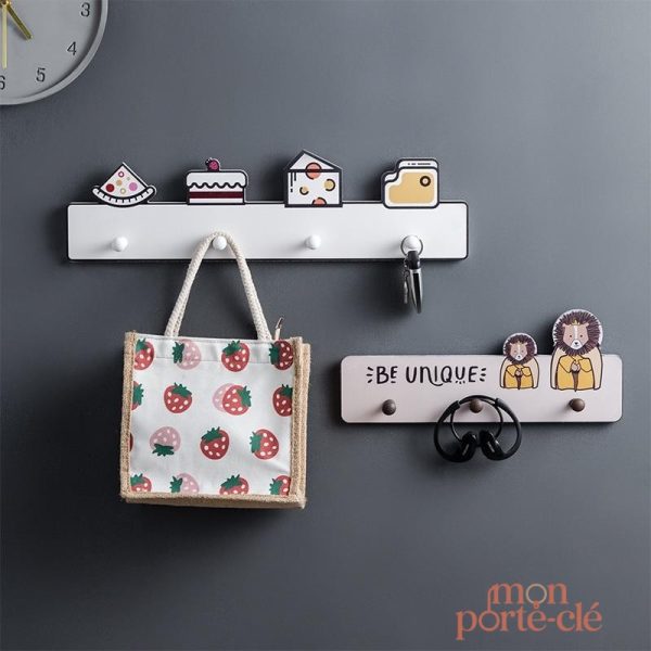 Porte-Clé Mural Le Rangement Mignon