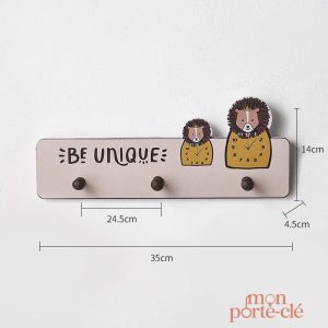 Porte-Clé Mural Design Élégant