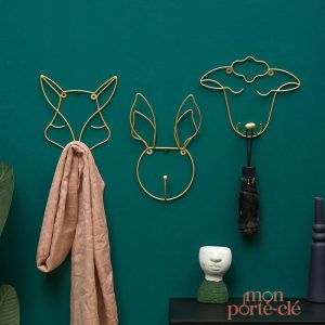 Porte-clé mural La Tête Dorée