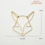 Accessoire mural pratique pour clés, La Tête Dorée