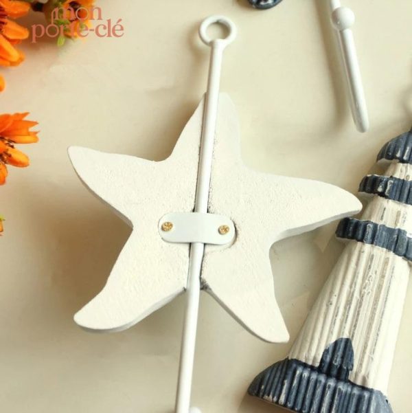 Porte-Clé mural design maritime pour maison