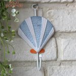 Support mural pour clés au style nautique