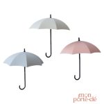 Élégant porte-clé mural inspiré du parapluie