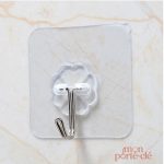 Porte-Clé Mural design transparent pour un rangement stylé