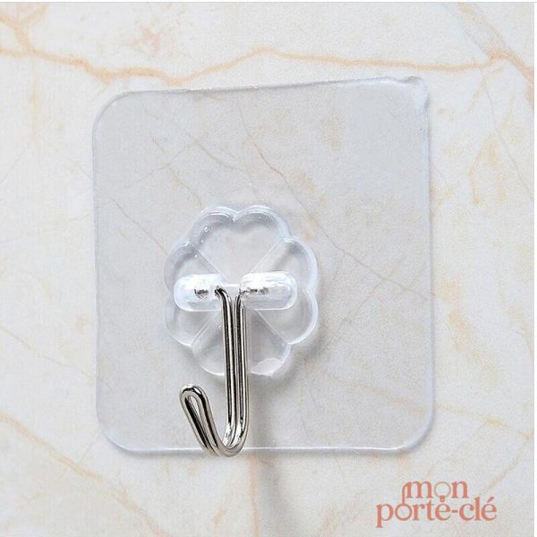 Porte-Clé Mural design transparent pour un rangement stylé