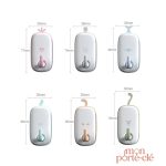 Porte-clé mural pour une touche ludique