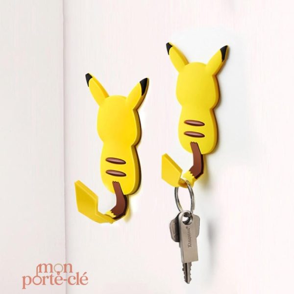 Porte-clé mural Pikachu pour accrocher vos clés