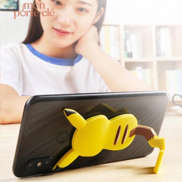 Porte-clé mural coloré avec le célèbre Pokémon Pikachu