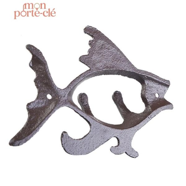 Porte-clé mural Poisson design original