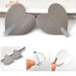 Porte-Clé Mural en forme de cœur pour un style romantique