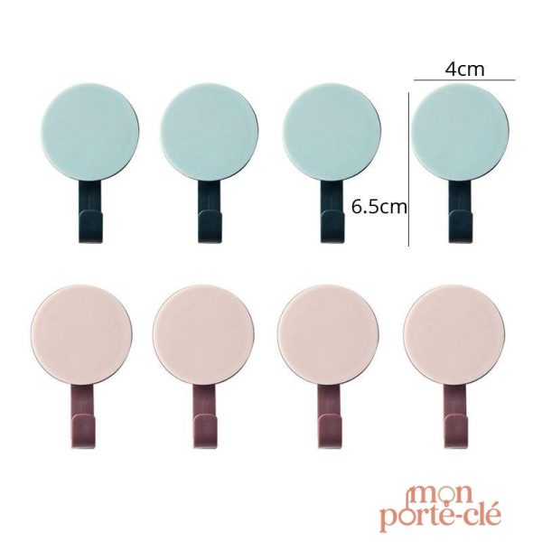 Porte-clé design moderne à coller