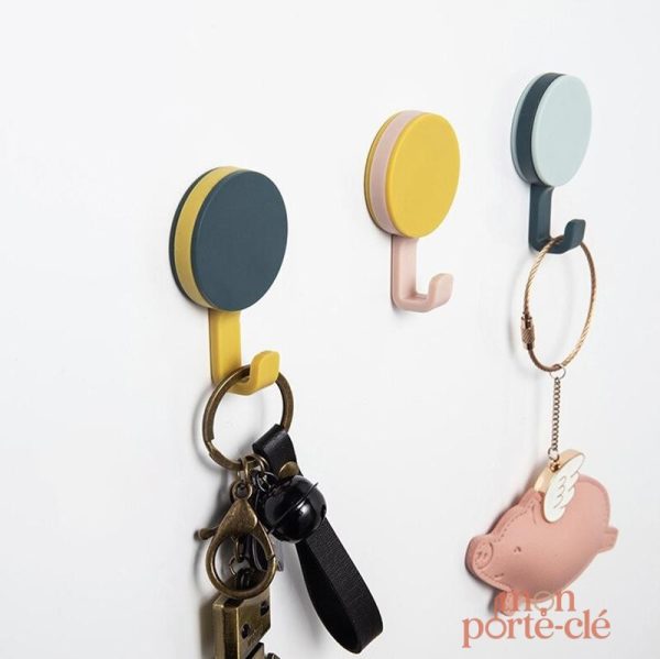 Porte-clé mural décoratif et fonctionnel