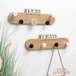 Porte-Clé Mural Scandinave Cosy