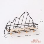 Porte-Clé Mural design montagne