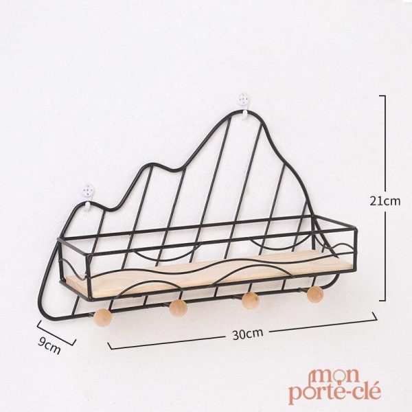 Porte-Clé Mural design montagne