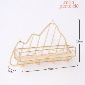 Organisateur mural vide poche montagne