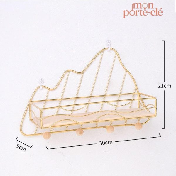 Organisateur mural vide poche montagne