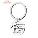 Porte-clé design rond pour nouvelle maison
