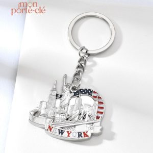 Accessoire porte-clé sur le thème de New York