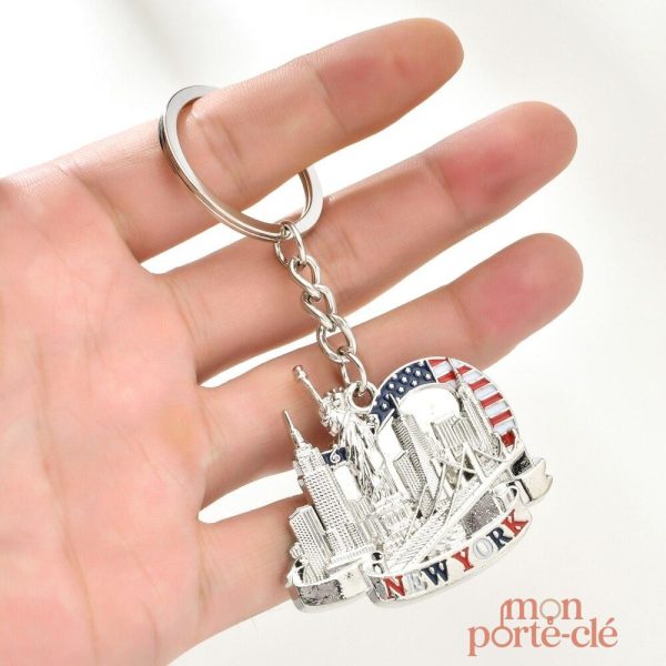 Porte-clé souvenir de la ville de New York