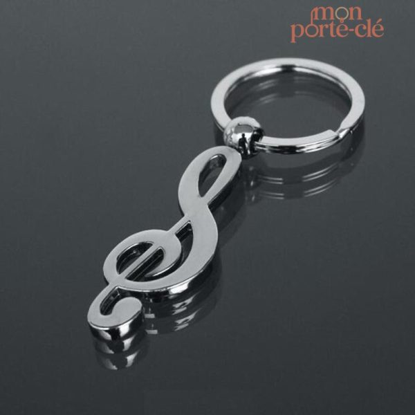 Porte-clé note de musique pour un cadeau original