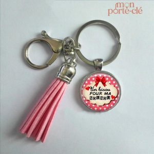 Porte-clé unique avec design de super nounou