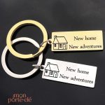 Porte-clé Maison La Nouvelle Maison élégant et fonctionnel