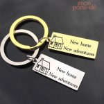 Porte-clé moderne inspiré par le concept de maison