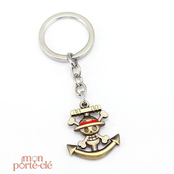 Porte-Clé One Piece pour fans d'animation