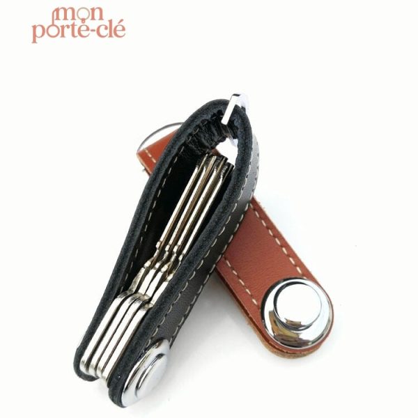 Accessoire en cuir pour clés bien rangées