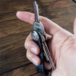 Organisateur de clés en cuir stylé