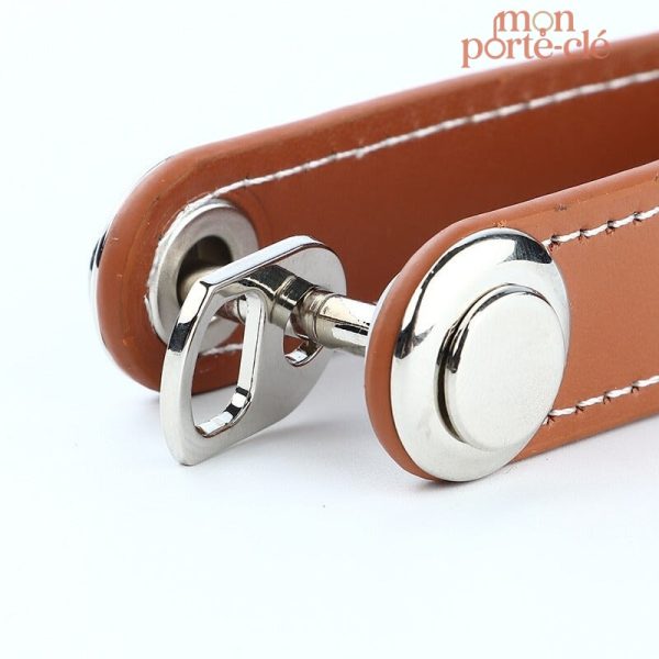 Porte-clé cuir avec plusieurs compartiments