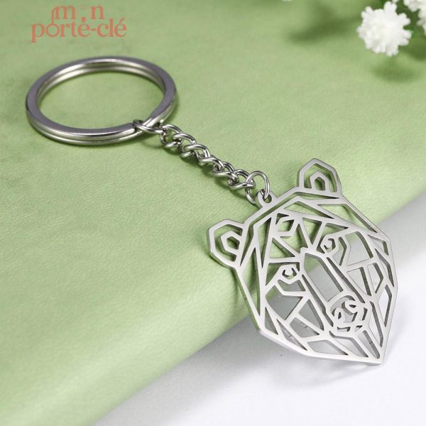 Porte-Clé Design Inspiré de l'Art Japonais