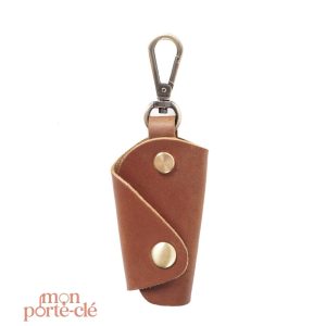 Porte clé cuir élégant et moderne
