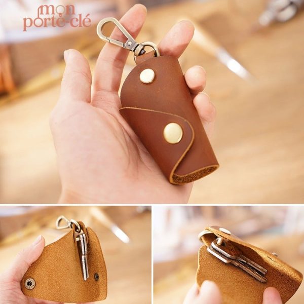 Porte clé cuir original et unique