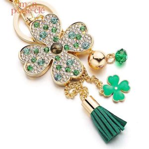 Fleur Merveilleuse porte-clé coloré