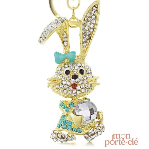 Porte-clé original Mme. Lapin