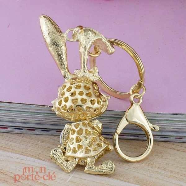 Accessoire original : porte-clé Mme. Lapin