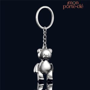 Porte-clé ours articulé, accessoire amusant