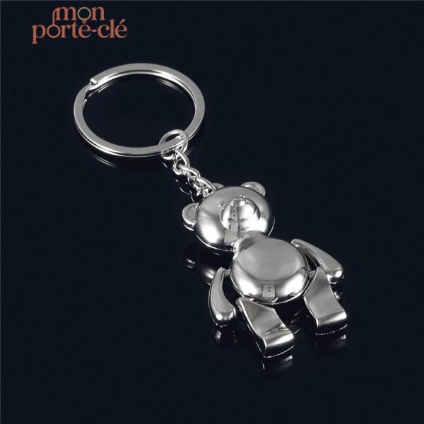 Porte-clé ours articulé, cadeau original