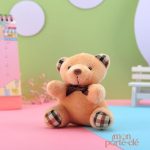 Porte-clé ours en peluche pour enfants et adultes